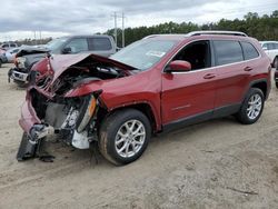 Jeep salvage cars for sale: 2017 Jeep Cherokee Latitude