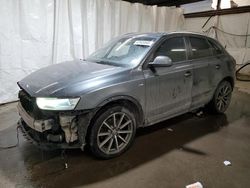 Salvage cars for sale at auction: 2018 Audi Q3 Premium