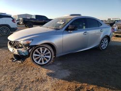 Salvage cars for sale at Amarillo, TX auction: 2016 Lexus IS 200T