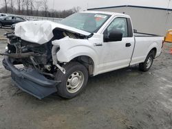 Salvage cars for sale at Spartanburg, SC auction: 2018 Ford F150