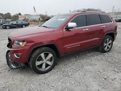 Salvage cars for sale at Montgomery, AL auction: 2015 Jeep Grand Cherokee Limited