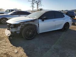 Salvage cars for sale at San Martin, CA auction: 2021 Toyota Camry XSE