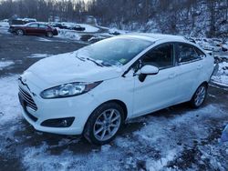 Salvage cars for sale at Marlboro, NY auction: 2017 Ford Fiesta SE