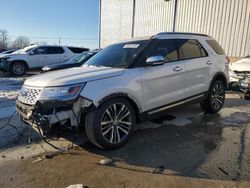 Salvage Cars with No Bids Yet For Sale at auction: 2016 Ford Explorer Platinum