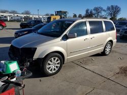 Salvage cars for sale at Sacramento, CA auction: 2014 Chrysler Town & Country Touring