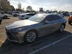 Salvage cars for sale at Van Nuys, CA auction: 2023 Toyota Mirai XLE