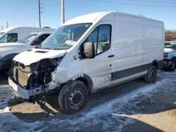 Salvage cars for sale at Bridgeton, MO auction: 2023 Ford Transit T-250