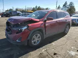 GMC Vehiculos salvage en venta: 2018 GMC Terrain SLE