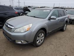 Salvage cars for sale at Elgin, IL auction: 2011 Subaru Outback 2.5I Premium