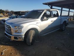 Salvage cars for sale at Tanner, AL auction: 2017 Ford F150 Supercrew