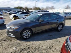 Salvage cars for sale at Sacramento, CA auction: 2017 Mazda 3 Sport