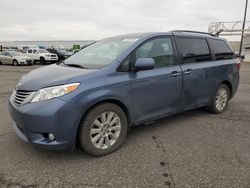 Toyota salvage cars for sale: 2015 Toyota Sienna XLE