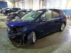 Salvage cars for sale at Woodhaven, MI auction: 2017 Ford C-MAX SE