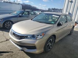 2017 Honda Accord LX en venta en Windsor, NJ