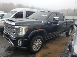 Salvage cars for sale at Exeter, RI auction: 2021 GMC Sierra K2500 Denali