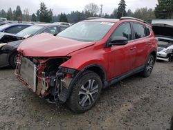 Toyota salvage cars for sale: 2017 Toyota Rav4 LE