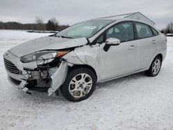 Salvage cars for sale at Columbia Station, OH auction: 2016 Ford Fiesta SE