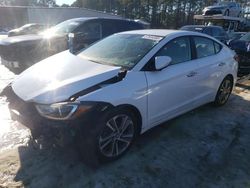 Salvage cars for sale at Seaford, DE auction: 2017 Hyundai Elantra SE