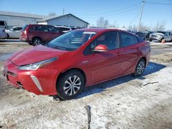 Toyota salvage cars for sale: 2021 Toyota Prius LE