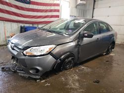 Salvage cars for sale at Lyman, ME auction: 2012 Ford Focus S