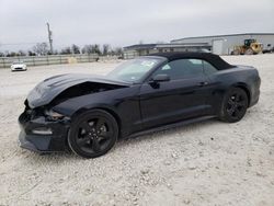 Salvage cars for sale from Copart New Braunfels, TX: 2022 Ford Mustang