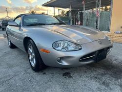 Salvage cars for sale at Miami, FL auction: 1999 Jaguar XK8