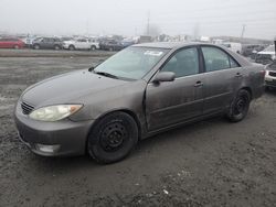 Salvage cars for sale from Copart Eugene, OR: 2005 Toyota Camry LE