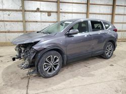 Salvage cars for sale at Columbia Station, OH auction: 2021 Honda CR-V EX