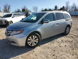 Salvage cars for sale at Oklahoma City, OK auction: 2016 Honda Odyssey SE