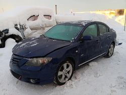 Mazda salvage cars for sale: 2005 Mazda 3 S