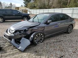 Salvage cars for sale at Knightdale, NC auction: 2015 Honda Accord Sport