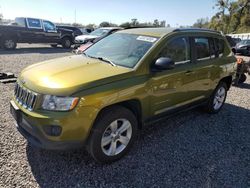 Jeep salvage cars for sale: 2012 Jeep Compass Latitude