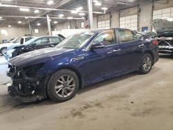 Salvage cars for sale at Blaine, MN auction: 2019 KIA Optima LX