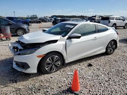 Salvage cars for sale at Houston, TX auction: 2016 Honda Civic EX