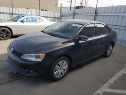 Salvage cars for sale from Copart Sun Valley, CA: 2014 Volkswagen Jetta SE