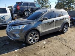 Salvage cars for sale at Denver, CO auction: 2019 Ford Escape Titanium