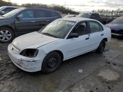 Salvage cars for sale from Copart Windsor, NJ: 2001 Honda Civic LX