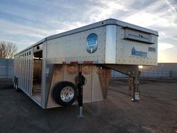 Salvage trucks for sale at Greenwood, NE auction: 2025 Merritt Trailer