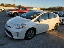 Salvage cars for sale at Montgomery, AL auction: 2015 Toyota Prius