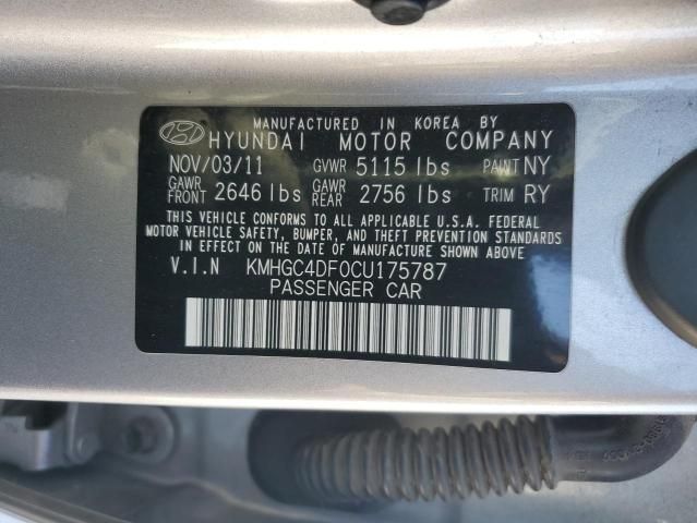 2012 Hyundai Genesis 4.6L