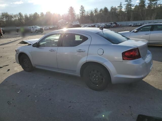 2012 Dodge Avenger SE