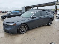 Salvage cars for sale at West Palm Beach, FL auction: 2024 Honda Accord Hybrid EXL