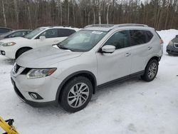 Nissan salvage cars for sale: 2015 Nissan Rogue S