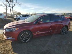 Carros con verificación Run & Drive a la venta en subasta: 2017 Ford Fusion Titanium Phev