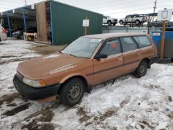 Salvage cars for sale at Colorado Springs, CO auction: 1989 Toyota Camry DLX