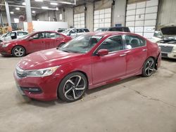 Salvage cars for sale at Blaine, MN auction: 2016 Honda Accord Sport