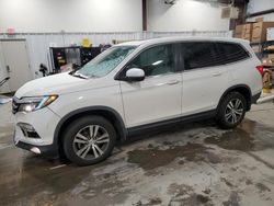 Salvage cars for sale at Earlington, KY auction: 2018 Honda Pilot EXL