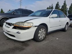 Salvage cars for sale from Copart Rancho Cucamonga, CA: 1998 Honda Accord LX