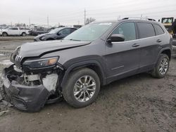 Jeep salvage cars for sale: 2019 Jeep Cherokee Latitude Plus