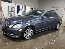 Salvage cars for sale at Elgin, IL auction: 2012 Mercedes-Benz E 350 4matic